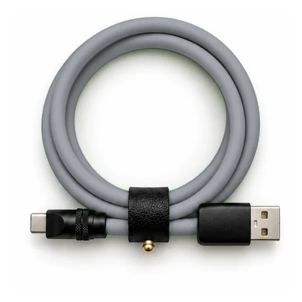 Nardo Grey USB-C to USB-A cable — generated colour illustration