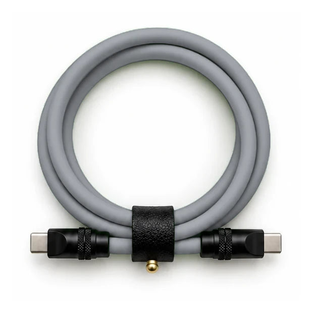 Nardo Grey USB-C to USB-C cable — generated colour illustration
