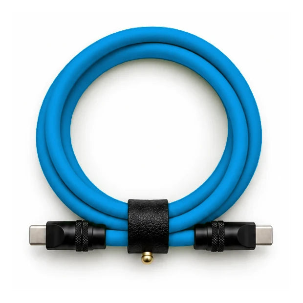 Surf Blue USB-C to USB-C cable — generated colour illustration